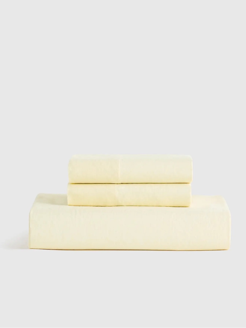 Quince European Linen Fitted & Flat Sheet Butter Yellow